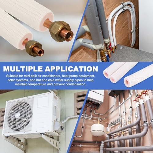 Tuyau pour climatisation CVC souple idéal pour l'installation de mini split - 8