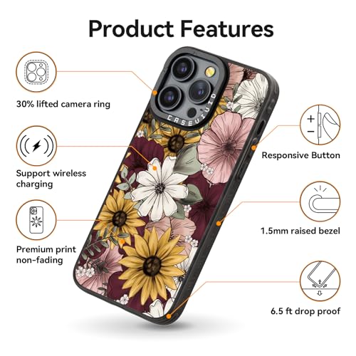 Coque iPhone 14 Pro Max esthétique mignonne idéale pour le quotidien girly - 5