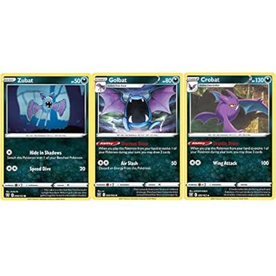 Pokemon Evolution Set - Crobat Goldbat Zubat - Turkey | Ubuy Pokemon Evolution Set - Crobat Goldbat Zubat - Turkey | Ubuy