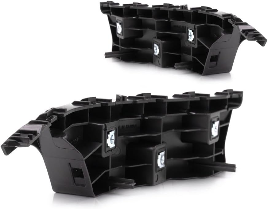 For GMC Yukon/Yukon XL 2015 16 17 18 19 2020 Bumper Guide Driver And Passenger Side | Pair | Front | Made Of PP Plastic | For GM1042147, GM1043147 | 191275518984, 22806324, 191275519004, 22806325