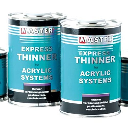Troton 1L VERDÜNNER Express THINNER ACRYL HS KLARLACKE VERDÜNNUNG Master