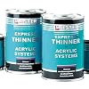 Troton 1 l Verdunner Express Dunner acryl HS transparante lak Verdunning Master