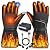 NDEOSO Heated Gloves for Men and Women, Rechargeable Electric Heated Gloves 3000mAh 7.4V, Waterproof Touch Screen Heated Gloves, Skiing, Hunting, Riding, Hiking, Fishing, Working Heated Gloves, M