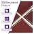 SMOOSTIKC Thicker Dark Red Peel and Stick Backsplash Tiles-10 pcs of 12" x 12"-3D Adhesive Glossy Square Panels Stick on Backsplash Tiles for Kitchen,Bathroom, Vinyl, Waterproof, Interior Wall Tiles