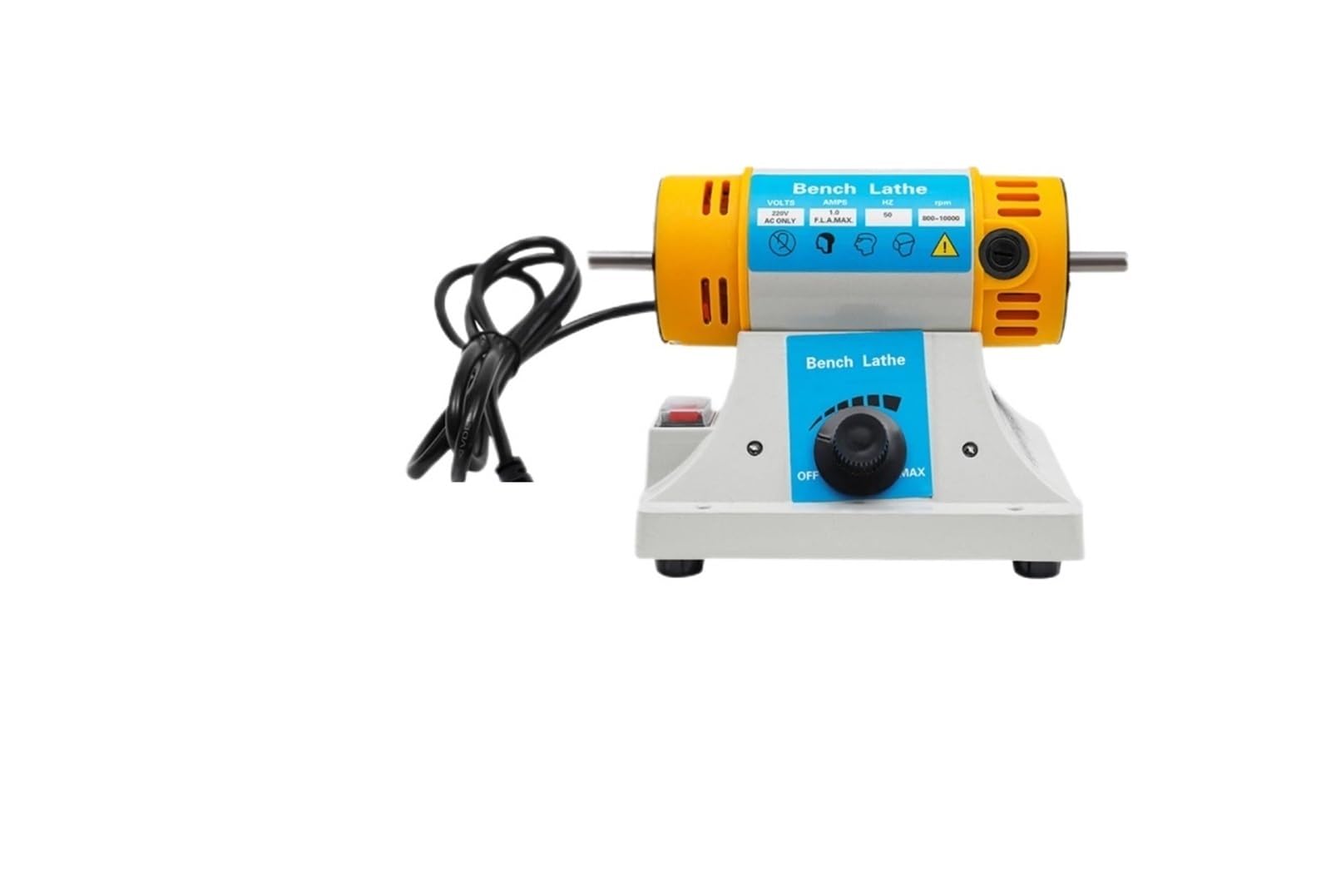 JVDDI Bench Buffer Polishing Machine With Accessories, Multi-Function Benchtop Polisher Grinder, Jewelry Polisher For Jewelry(Only machine)