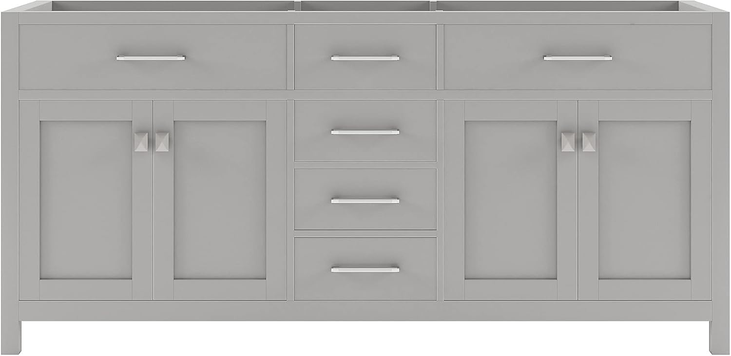 Virtu USA MD-2072-CAB-WH Caroline Bathroom Vanity 72 inches White : Everything Else