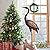 chisheen Outdoor Garden Crane Statues and Sculptures Metal Yard Art Statue for Garden Decoration Large Size