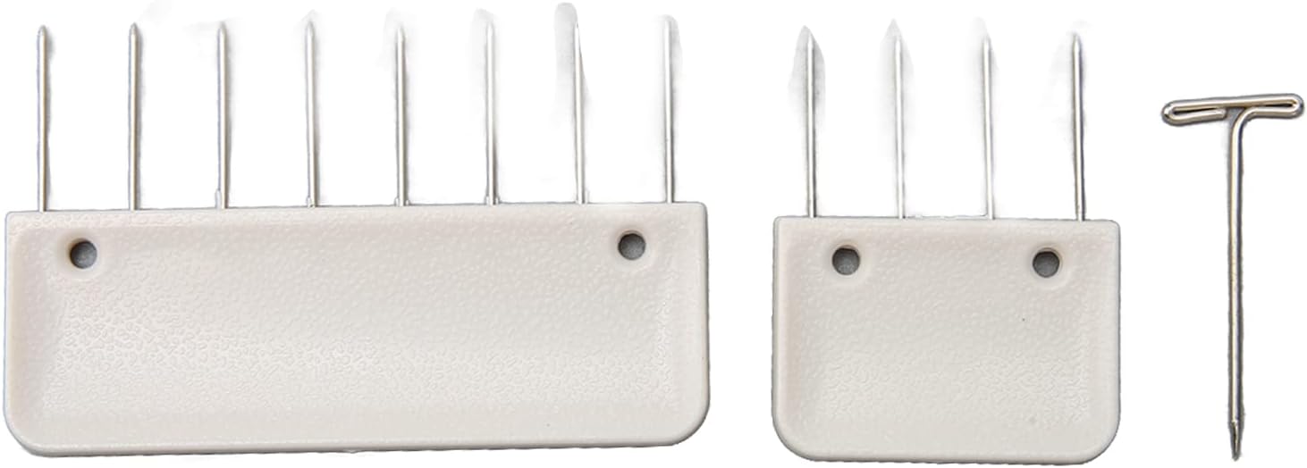 Knit Blocking Pins Kit Knit Blocking Comb Set, 260 Pcs Knitting Blocker Pin and Combs Set Time Saving Tool for Crochet Needlework Projects Blocking Knitting Crochet Lace or Needlework Projects
