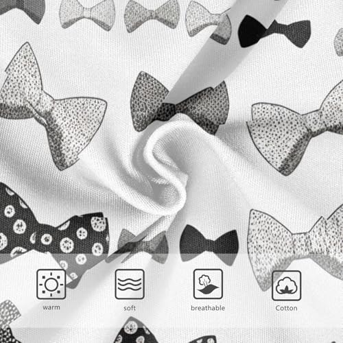 Black White Bow Ties Toddler Girls's Underwear 2T 202c17463