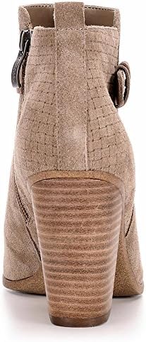 Michael By Michael Shannon Womens Zoeyy High Heel Bootie Shoes, Taupe, US 11 | Image 4