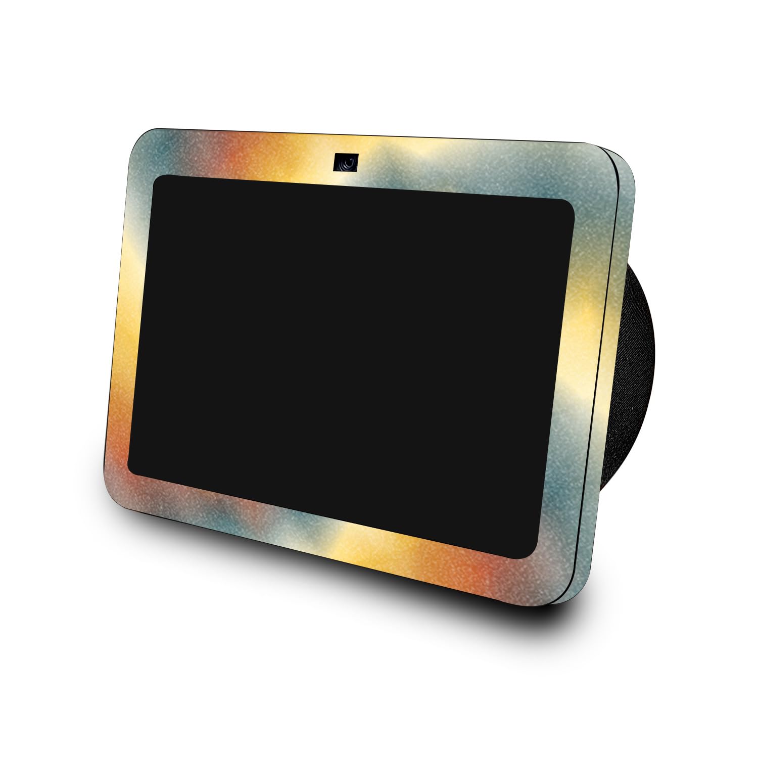 Glossy Glitter Skin Compatible with Amazon Echo Show 8 (3rd Gen, 2023) - Eye of The Storm - Premium 3M Vinyl Protective Wrap Decal Cover - Easy to Apply, Crafted in The USA by MightySkins