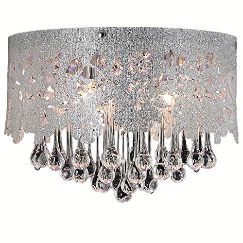 Plafond lumière cristal acrylique pour supprimer les ombres tristes du salon