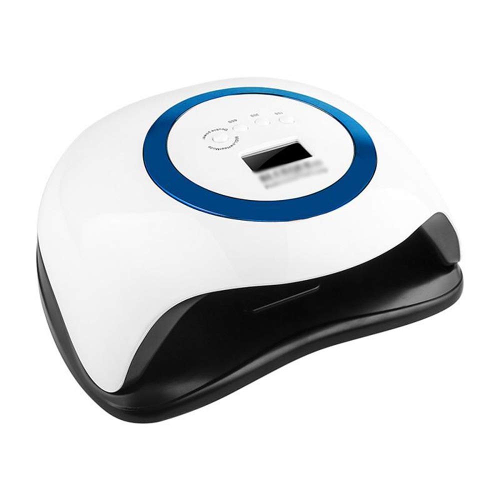 168W 42LED Lámpara de uñas Lámpara de manicura Lámpara de Secado de Gel de uñas Lámpara Profesional Material de uñas Cabina UV LED Gel de uñas(BLU)