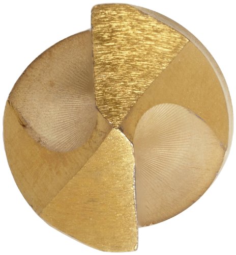 Chicago Latrobe 2159 High-Speed Steel Short Length Drill Bit, Tin Coated, Round Shank, 135 Degree Split Point, Letter Size N (Pack Of 6) #TOP2