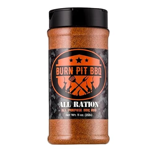 Burn Pit BBQ All Ration - Masajeador multiusos para barbacoa, perfecto para cualquier tipo de carne, carne de res, aves de corral, pescado, cordero