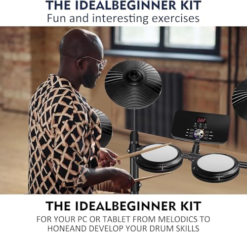 image for Kdfdfsa Electronic Drum Set,Electronic Drum for Beginner Set with Type