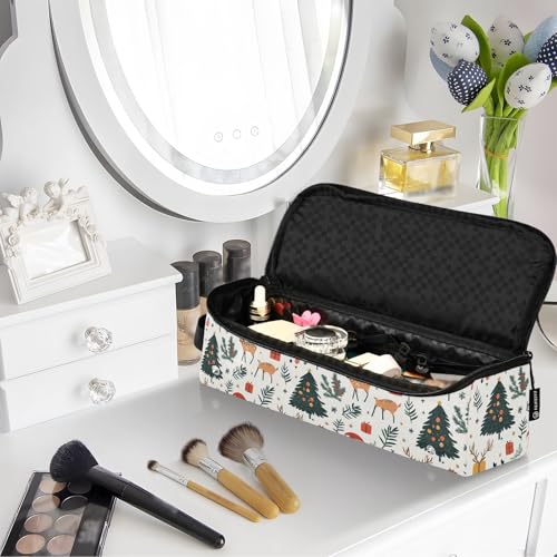 Bolso de viaje Festive Elements para herramientas de cabello, resistente al calor, con tapete protector para planchas, rizadores y accesorios de cuidado capilar miniatura 7