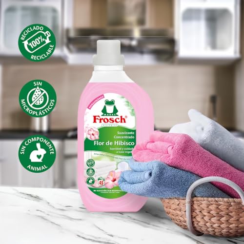Suavizante Frosch dermatológicamente testado