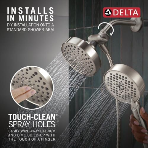 5-Setting Two-in-One Combination Shower with Additional Mount by DELTA - Used condition - Image 5