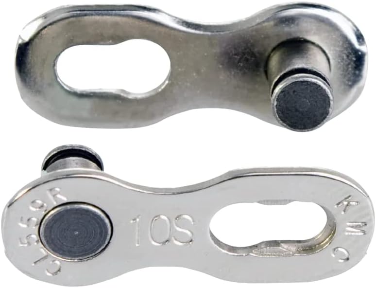 KMC Chain Link Missing Link 10SPD 5.9MM Card of 2, Silver (ML01025)