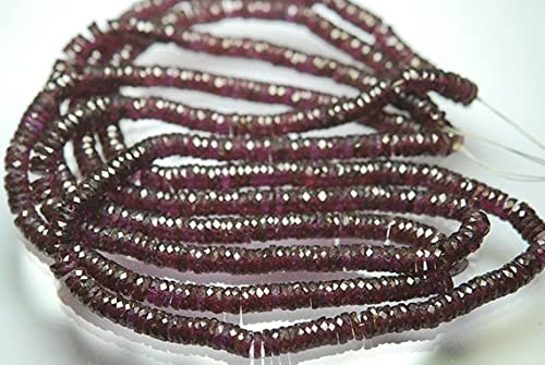 Perles en grenat naturel pour créer un cadeau personnalisé unique