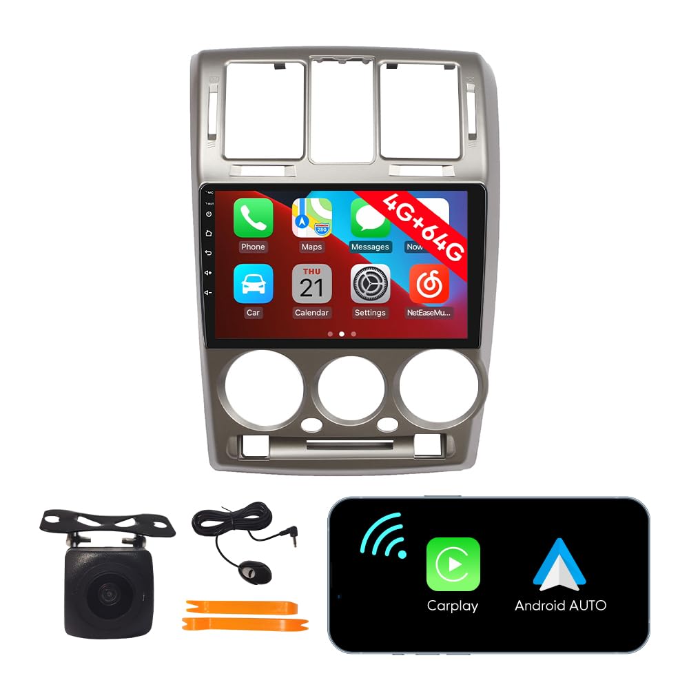 [4G 64G] Android Car Stereo FM Radio Carplay Android Auto 9