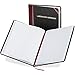 Boorum & Pease Special Laboratory Notebook, Record Ruled, Black, 150 Pages, 10-3/8" x 8-1/8" (L21-150-R) , White