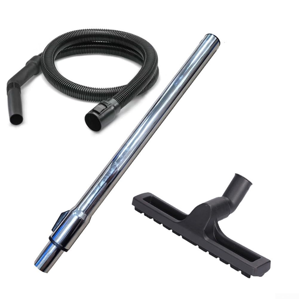 Juego de manguera de succión para cepillo de suelo para Kärcher SE2001, SE4001, SE4002, SE5.100, WD2.200, 1 raspador, 1 manguera, 1 tubo de acero inoxidable