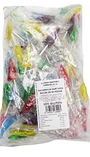 Nazarenos - penitentes - encapuchados - Semana Santa - de caramelo 60 piezas | Ya disponible en tu tienda friki favorita! En mundofriki.es!