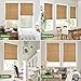 LazBlinds Cordless Bamboo Roman Shades, Privacy Blinds for Interior Windows, Room Darkening Roll Up Bamboo Blinds for Home & Patio, 22.5