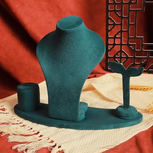 Présentoir à bijoux collier et support de rangement pour pendentifs et boucles