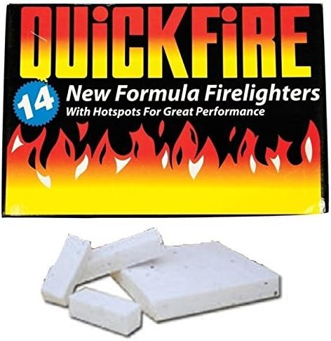 Quickfire Fire Lighters Firelighters Bulk Pack Hotspots Burners Bbq Coal Lighters Wood Burners