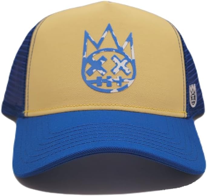 Cult of Individuality New Primary Clean 2 Tone Mesh Gray Black Era Snapback Hat, Blue - Image 3