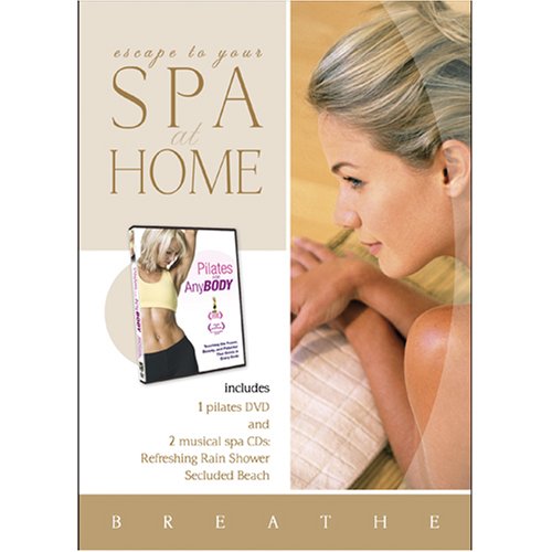 Spa at Home: Pilates for Any Body with 2 CDs: Refreshing Rain Shower and Secluded Beach [Import] [DVD]