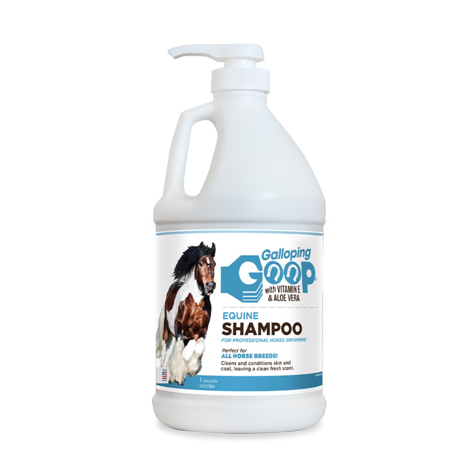 Galloping Goop Equine Shampoo - Gallon Pump Bottle