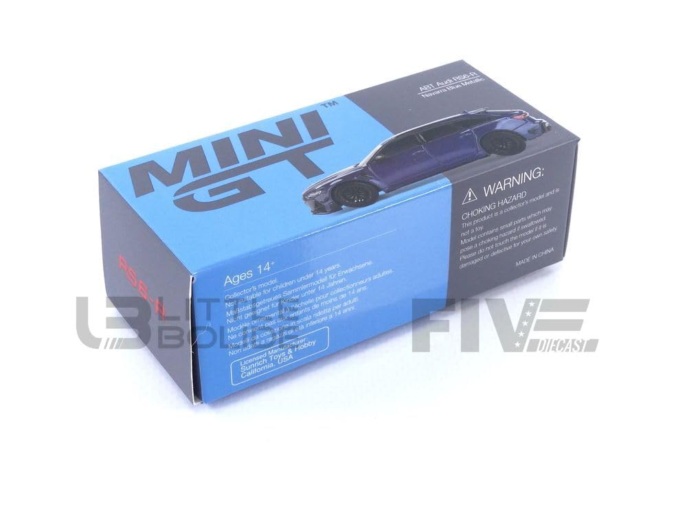 Amazon | TrueScale Miniatures MINI GT 1/64 アウディ ABT RS6