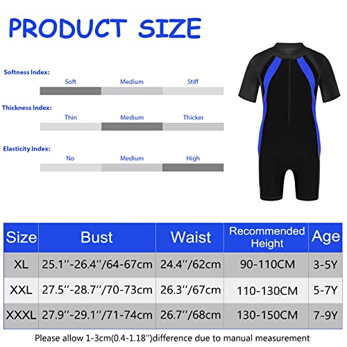 Trajes de baño para niños elásticos con protección solar térmica 6