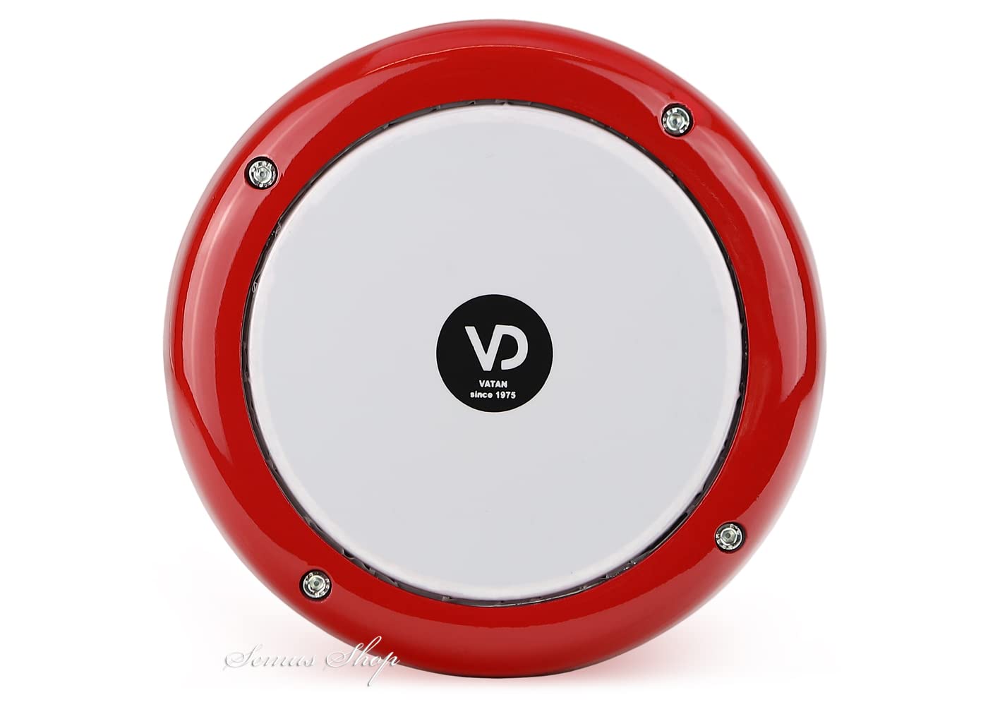 Darbuka Tamburo Orientale Per Bambini - Tamburo A Calice In Alluminio Con Borsa Trasporto E Chiavi Accordatura - Foto 4