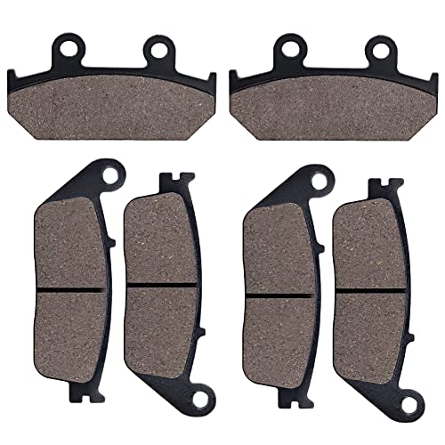Cyleto Pastillas de Freno Delanteras y Traseras para Suzuki AN650 AN 650 Burgman Skywave 650 2003-2016 AN650 Burgman/ABS/Executive 2004-2012