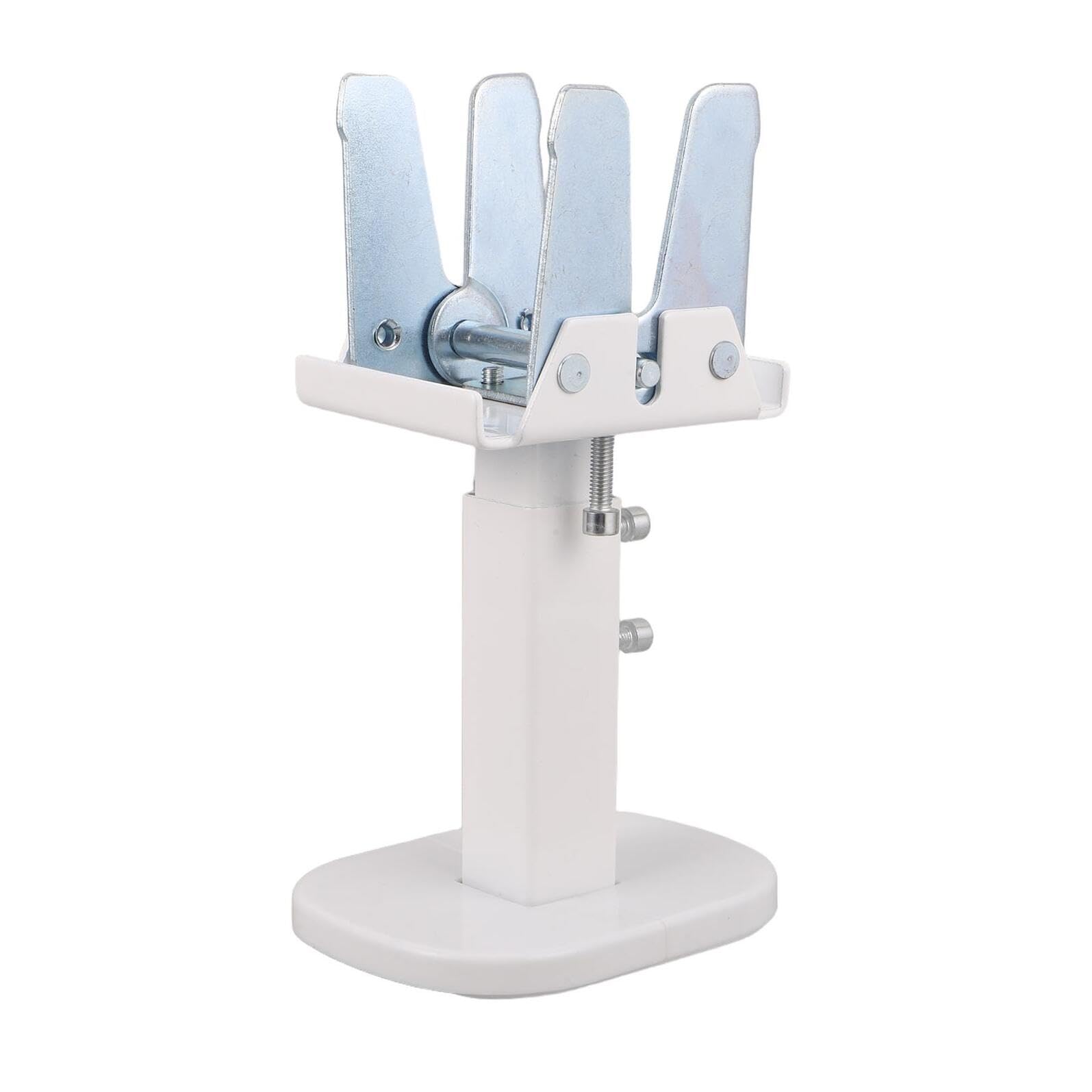 Veemoon Support de Radiateur Réglable en Acier Carbone 14-21 Cm Base Ovale, Pied de Support Robuste pour Radiateurs à Panneaux ou Colonnes, Accessoire D'installation Stable