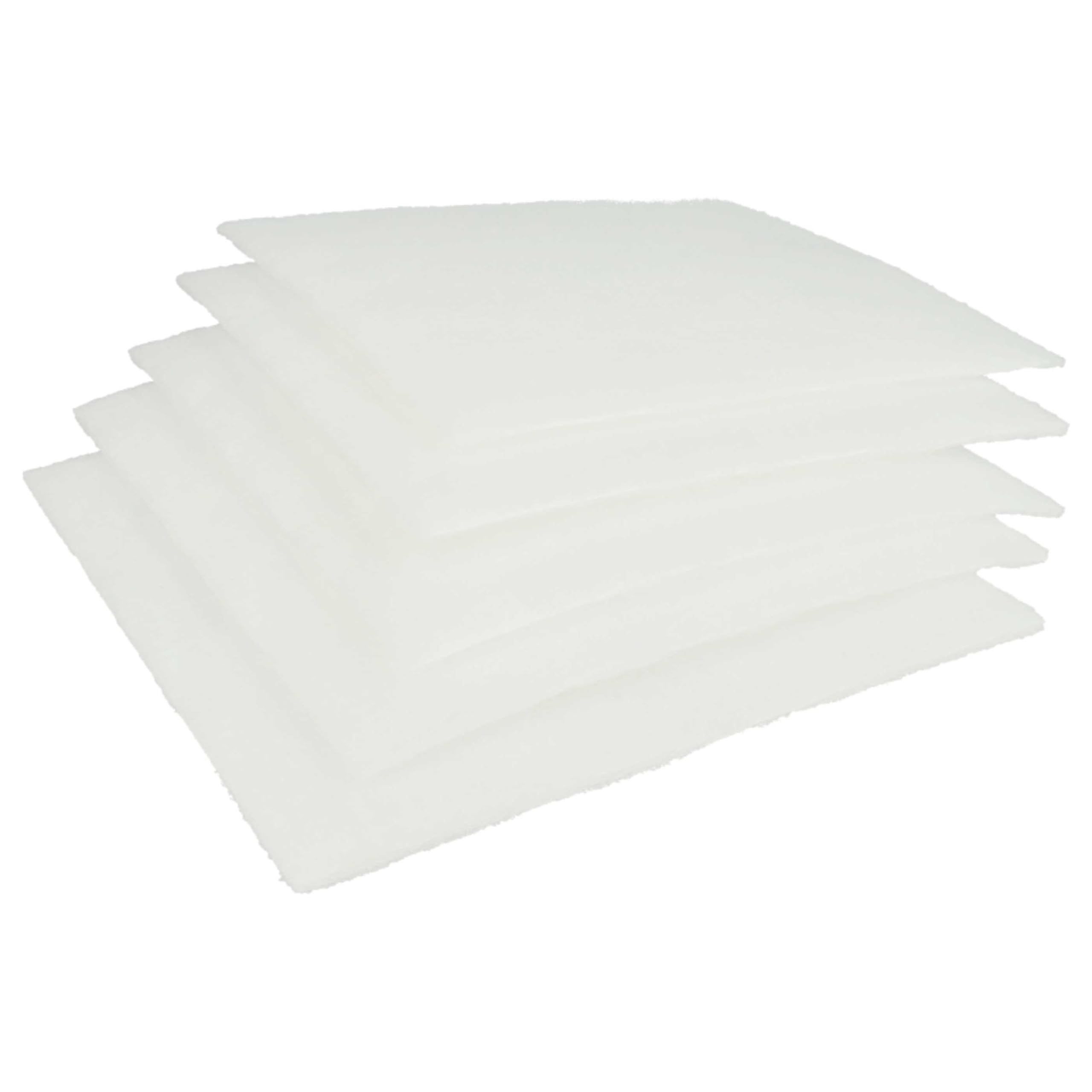 vhbw 50 x filtr powietrza G2 zamiennik do Lunos 034185, 2/FSA do wentylatora, wentylatora łazienkowego, wentylatora, urządzenia wentylacyjnego – biały