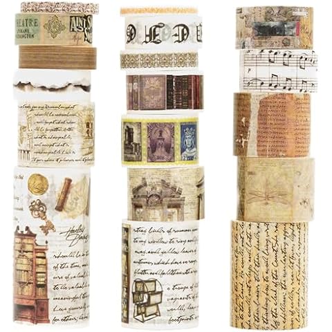 Set de 18 rouleaux Washi Tape KAVI' S Cover