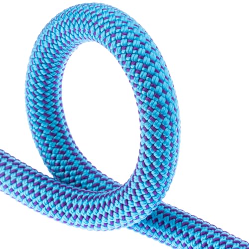 FIXE - Cuerda Escalada - Cuerda dinámica simple SADERNES Azul, diámetro 9,8mm, 70 metros - Cuerdas para escalada en roca y rocódromo