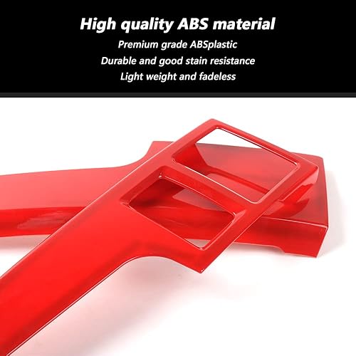 Miniatura 4 de Linskip Cubiertas de ventilación de aire para tablero compatibles con Ford F150 2015 2016 2017 2018 2019 2020 Ford F150, control 4WD y panel de