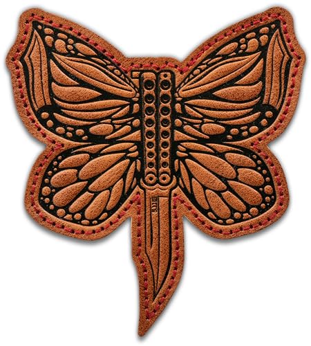 5.11 Tactical Patch - Butterfly Patch, Hook-Back Adhesion, Laser-Cut to Size, Red, Style 92308 - 5.11
