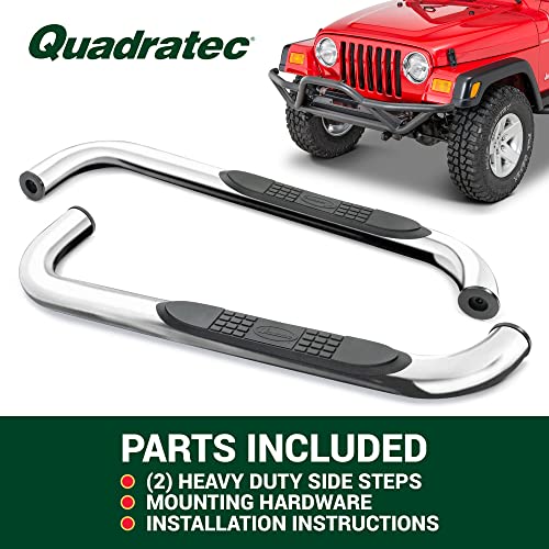 Set de 2 estribos laterales Quadratec QR3 acero inoxidable miniatura 7