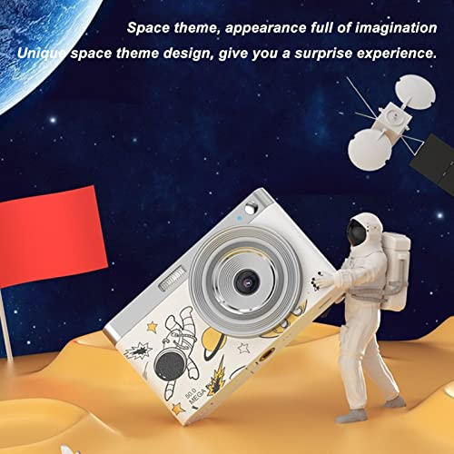 4K Digital Camera, 4K Portable Small Camera, 50MP Vlogging Camera with 2.88in IPS Screen and 16X Digital Zoom, for Teens Students Boys Girls Seniors