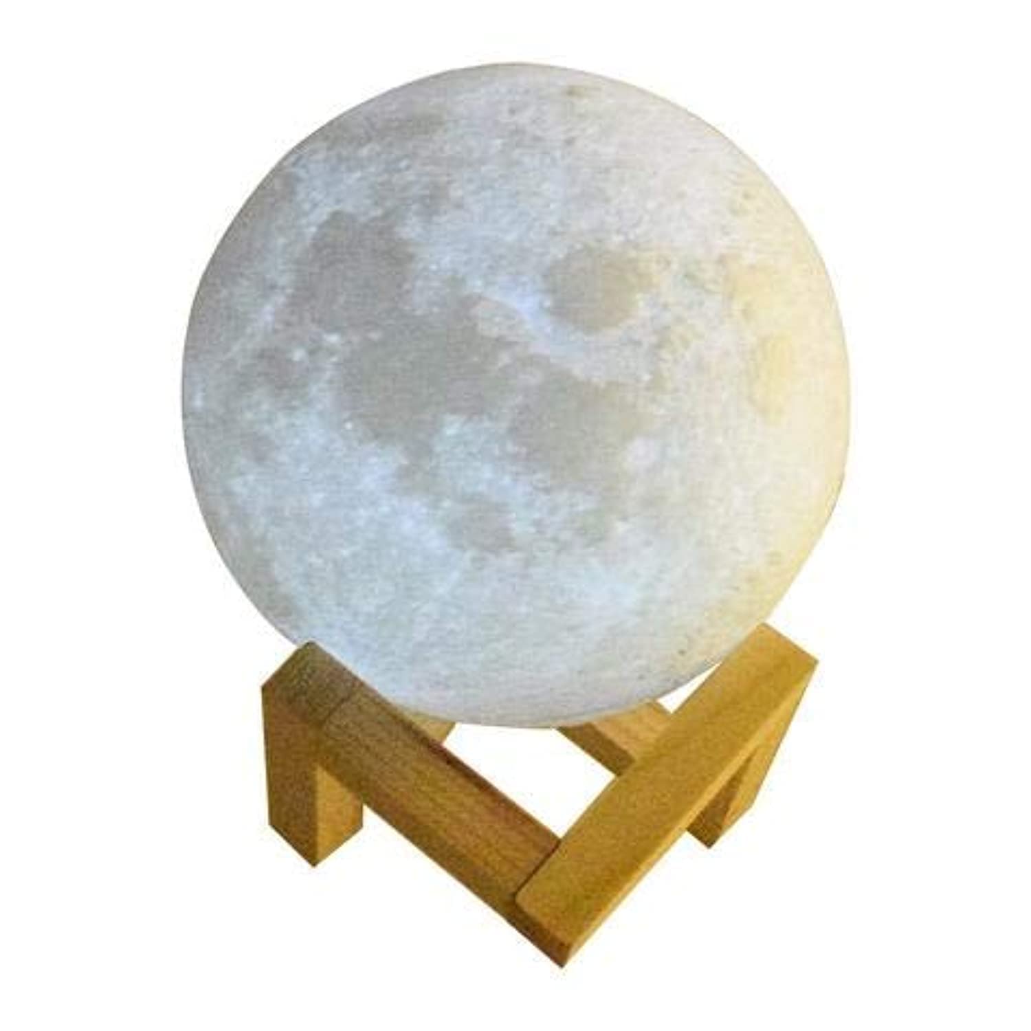 Moon Lamp 3D Print Moon Light Lighting Rechargeable Home Decorative Night Light 15cm