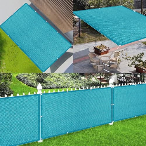 Toile ombrage respirant perméable rafraîchissant taud soleil 7m