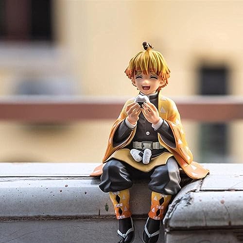 Image of Awestuffs Action Figure Limited Edition for Car Dashboard, Decoration, Cake, Office Desk & Study Table Zeni Sitting D Slayer